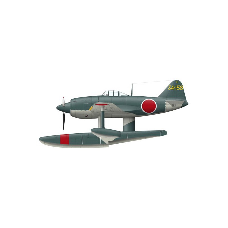 Kunststoffmodell Combo A6M2 & N1K1 1/72 | Scientific-MHD