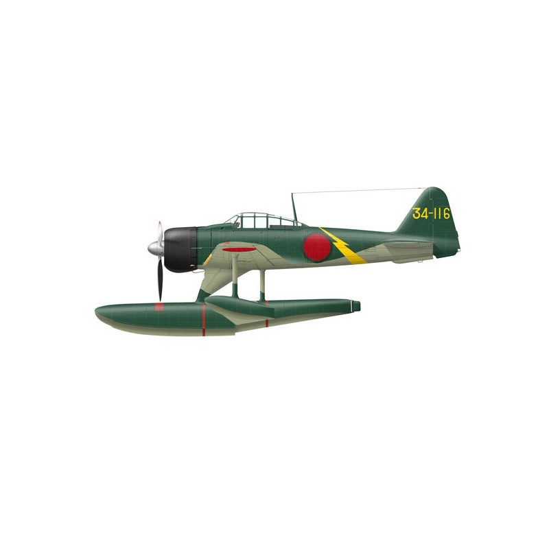 Kunststoffmodell Combo A6M2 & N1K1 1/72 | Scientific-MHD