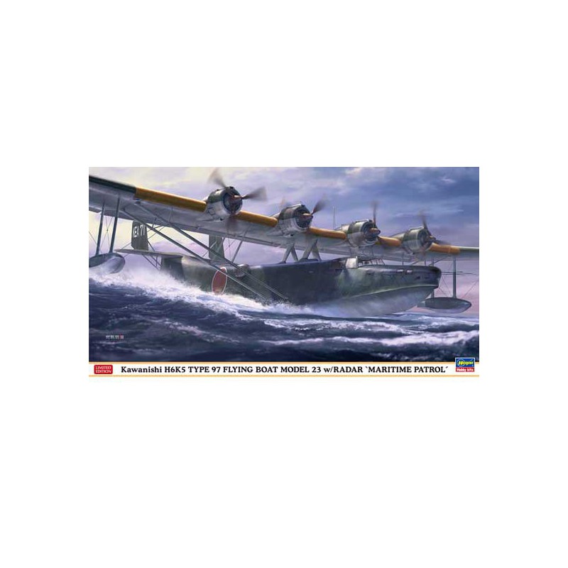 Kunststoffflugzeugmodell Typ 97 Flugboot 1/72 | Scientific-MHD