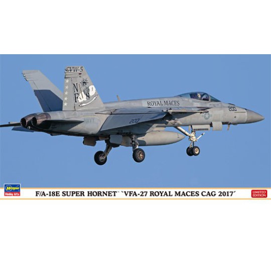F/A-18E Kunststoffebene Modell VFA-27 1/72 F/A-18E Kunststoffebene Modell VFA-27 1/72 | Scientific-MHD