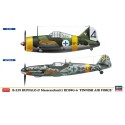 Kunststoffebene Modell B-239 Buffalo & Messerschmitt BF109G-6 1/72 | Scientific-MHD Kunststoffebene Modell B-239 Buffalo & Messerschmitt BF109G-6 1/72 | Scientific-MHD