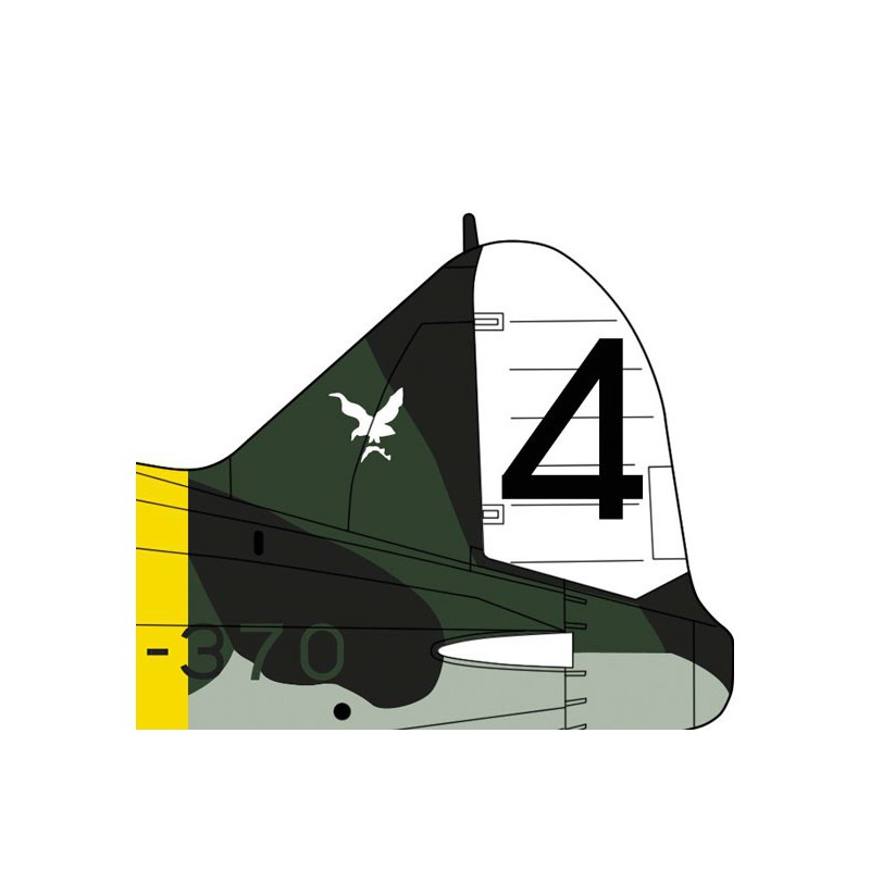 Kunststoffebene Modell B-239 Buffalo & Messerschmitt BF109G-6 1/72 | Scientific-MHD