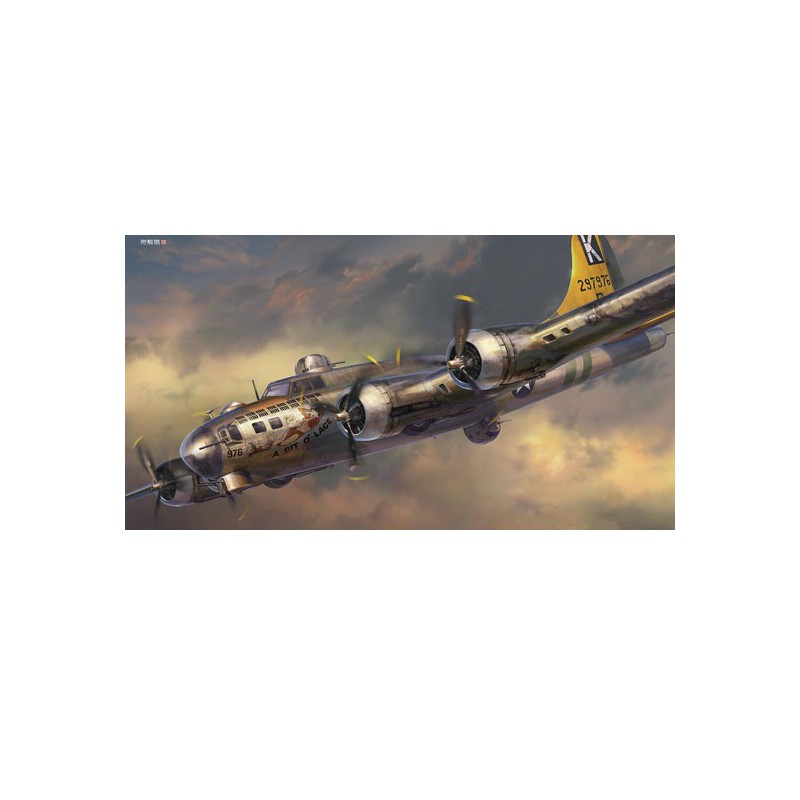 Kunststoffflugzeug Modell B-17G Flying Festung 1/72 | Scientific-MHD