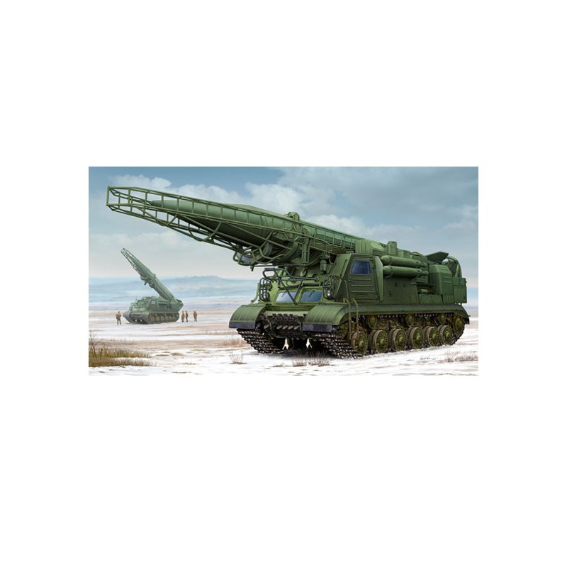 Kunststofftankmodell Ex-Sowiet 2p19 Launcher mit R-17-Rakete | Scientific-MHD