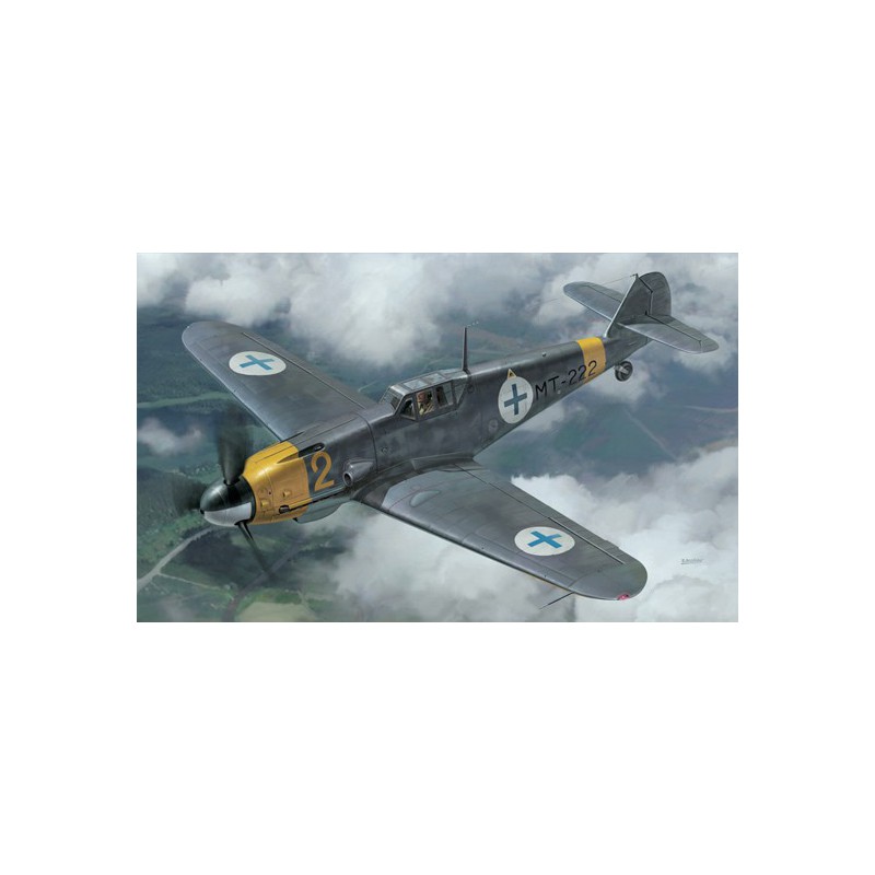 BF109G-2 Finish AF 1/48 Plastikebene Modell | Scientific-MHD
