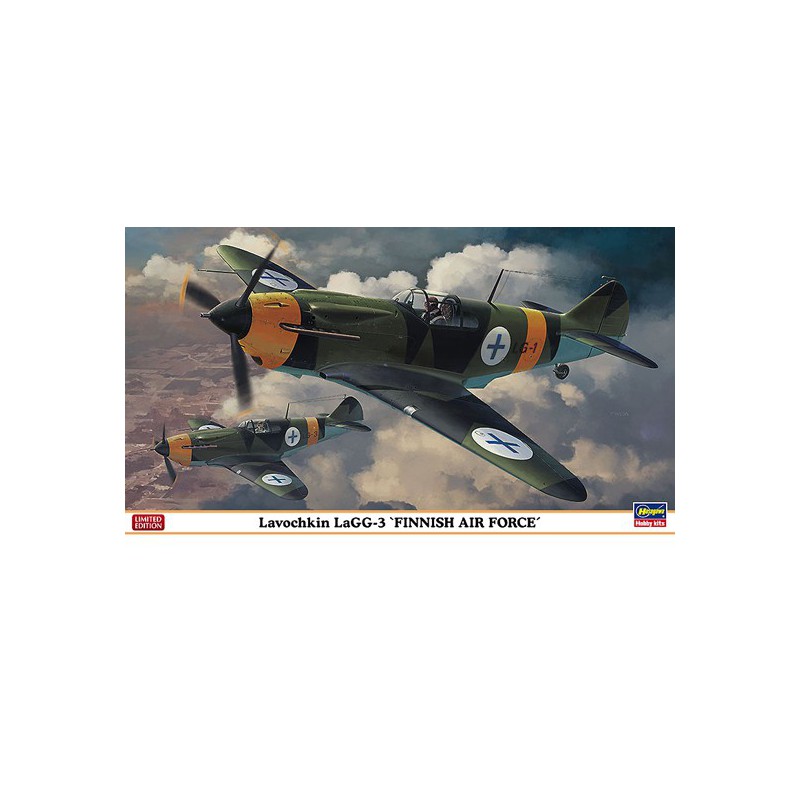 Kunststoffflugzeugmodell La Lagg-3 Finish AF 1/72 | Scientific-MHD