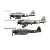 Zero Fighter Plastic Plastic Plane Modell Typ 21 & Typ 9 | Scientific-MHD Zero Fighter Plastic Plastic Plane Modell Typ 21 & Typ 9 | Scientific-MHD