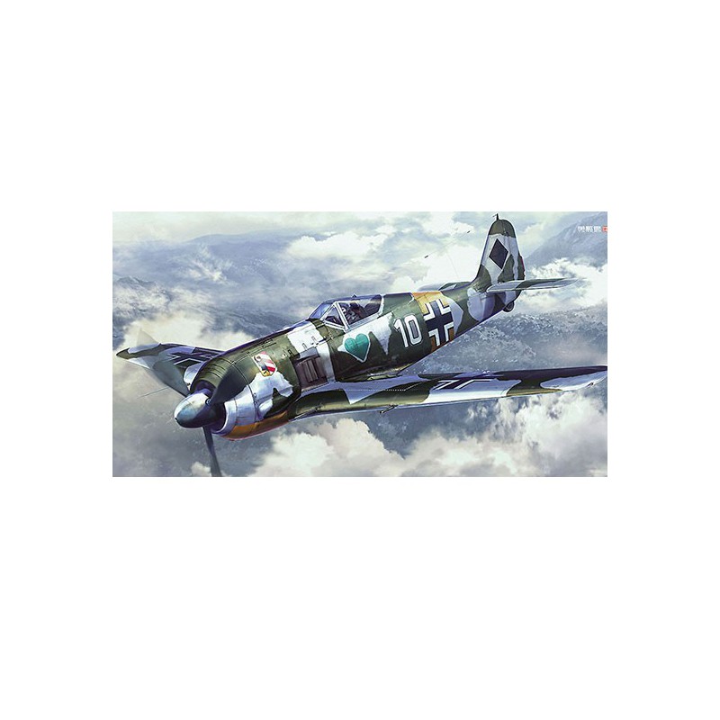 Kunststoffflugzeugmodell FW 190a-4 Nowotny 1/48 | Scientific-MHD