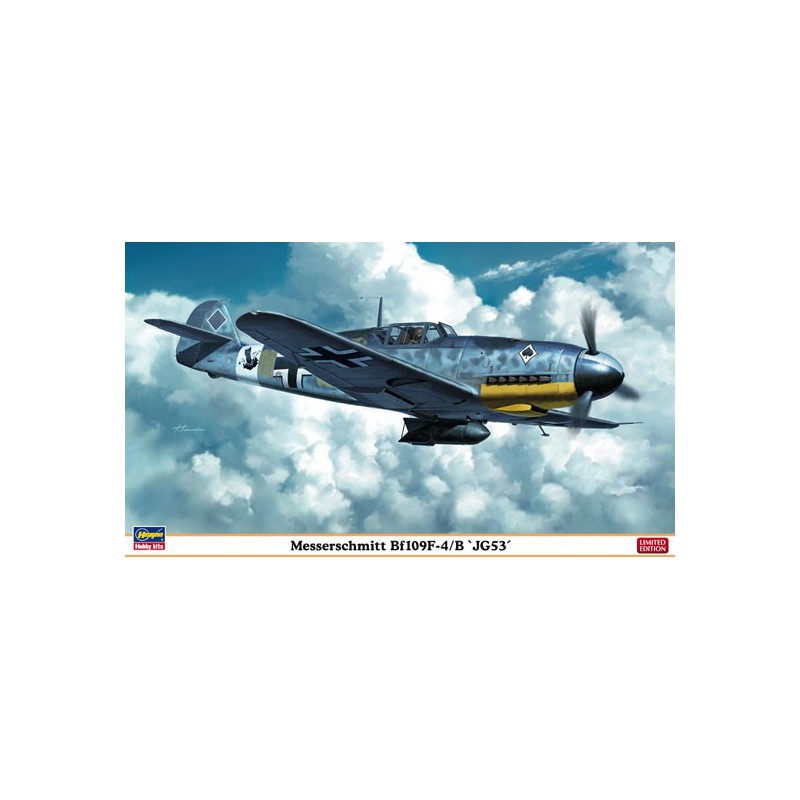 BF109F-4/B JG53 1/48 Kunststoffebene Modell | Scientific-MHD