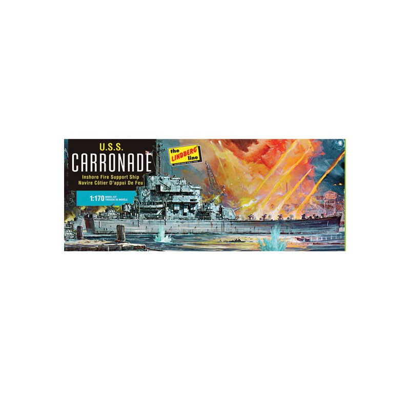 USS Carronade 1/166 Plastikbootmodell | Scientific-MHD