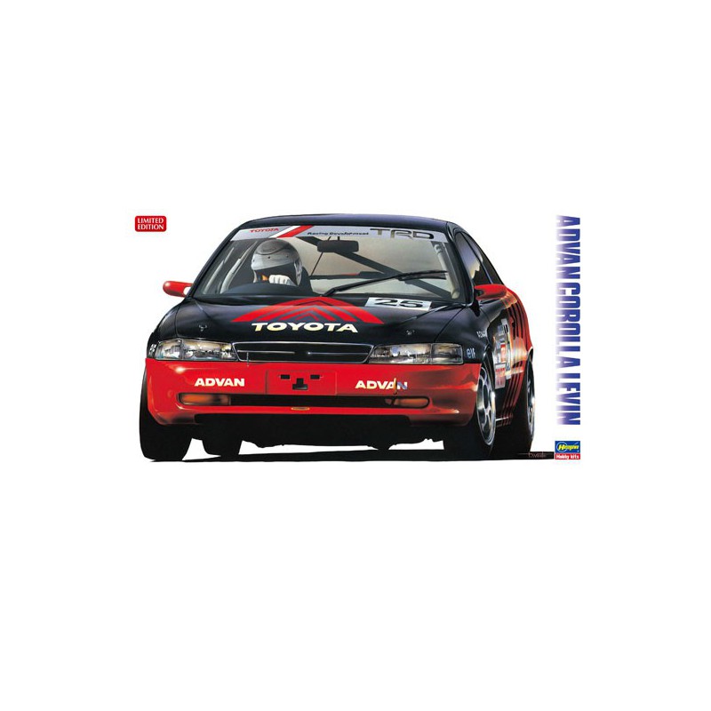 Plastikauto Modellmodell Advan Corolla Levin1/24 | Scientific-MHD