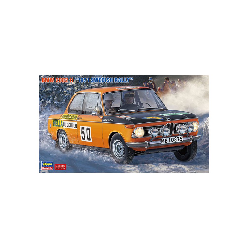 BMW 2002 Ti Swadish Rally Plastikautoabdeckung | Scientific-MHD