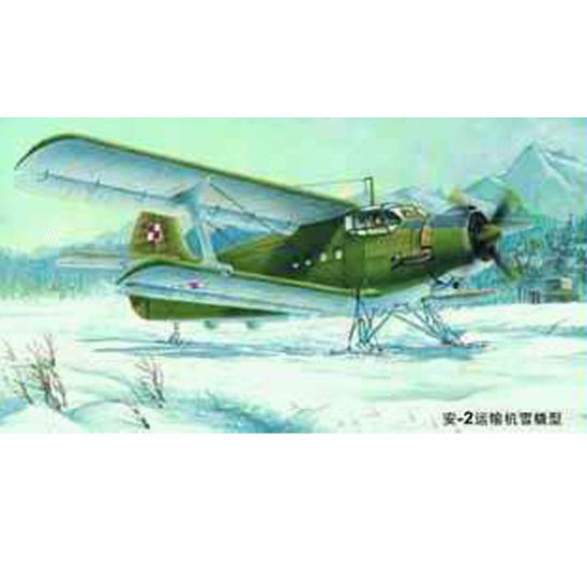Antonov An-2 Colt auf Ski Plastikflugzeugmodell Antonov An-2 Colt auf Ski Plastikflugzeugmodell | Scientific-MHD