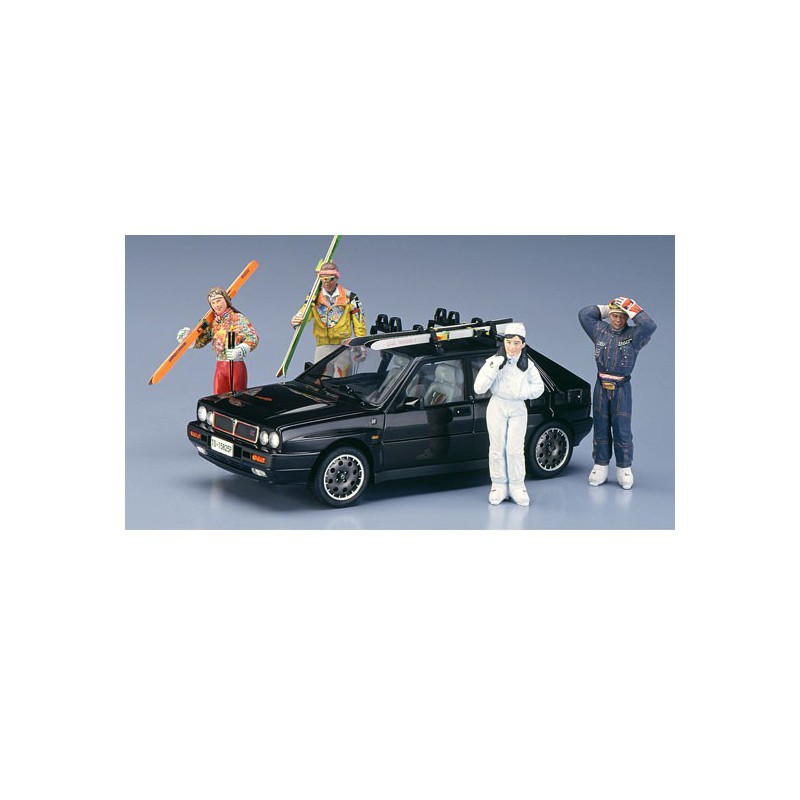 Lancia Delta HF Integrale 16V Ski Kunststoff Kunststoffmodell 1/24 | Scientific-MHD