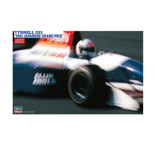 Tyrrel 021 1993 Japan GP 1/24 Plastikautoabdeckung Tyrrel 021 1993 Japan GP 1/24 Plastikautoabdeckung | Scientific-MHD