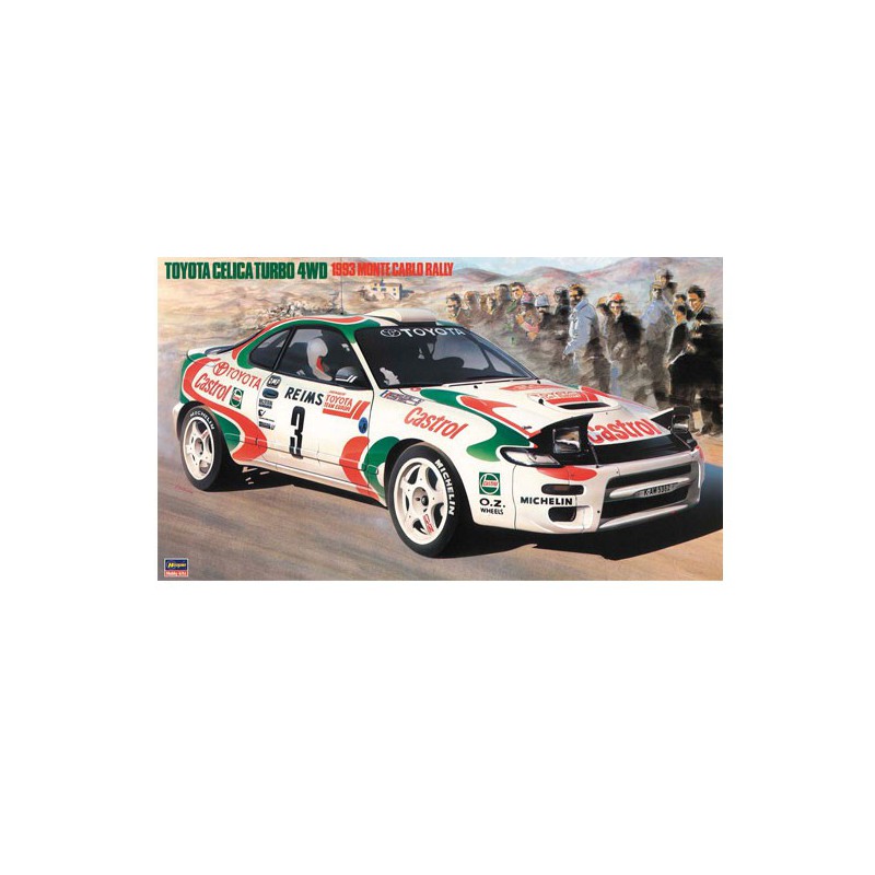 Toyota Celica Turbo 1/24 Plastikautoabdeckung | Scientific-MHD