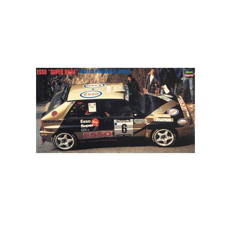 Lancia Delta Esso Piankabarro 1993 1/24 Kunststoffteppichmodell | Scientific-MHD