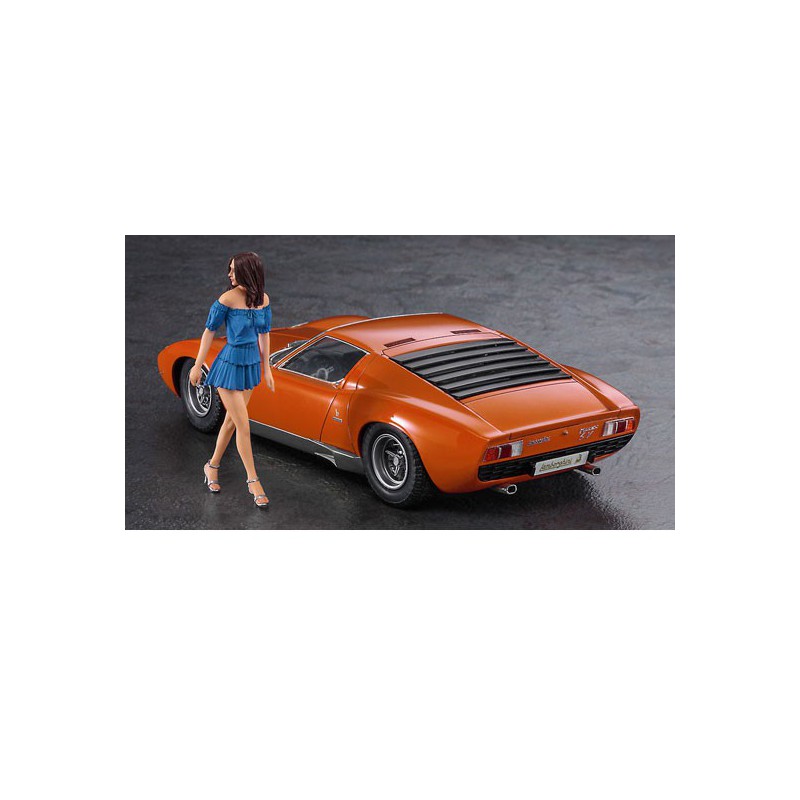 Lamborghini Miura 1/24 Plastikautoabdeckung | Scientific-MHD