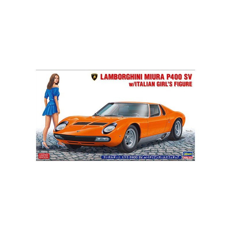 Lamborghini Miura 1/24 Plastikautoabdeckung | Scientific-MHD