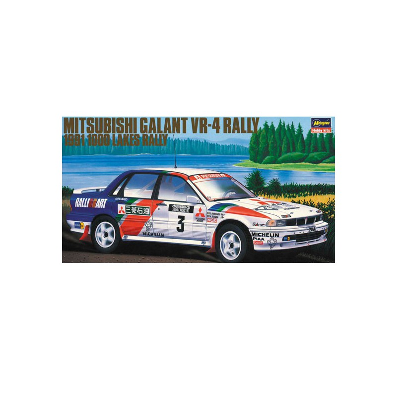Mitsub Plastikautoabdeckung. Gallante Rallye 1/24 | Scientific-MHD