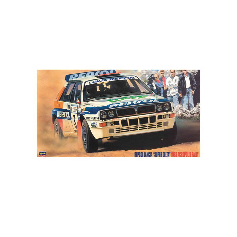 Repsol Lancia Delta 1/24 Plastikautoabdeckung | Scientific-MHD