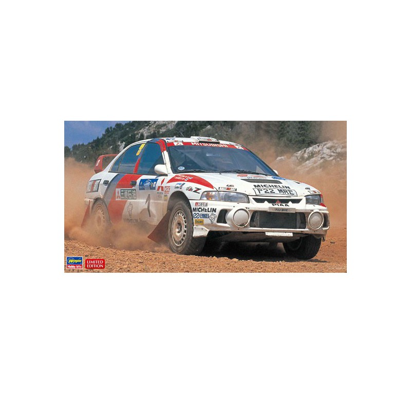 Mitsubishi Plastikautoabdeckung Evo IV 1997 1/24 | Scientific-MHD