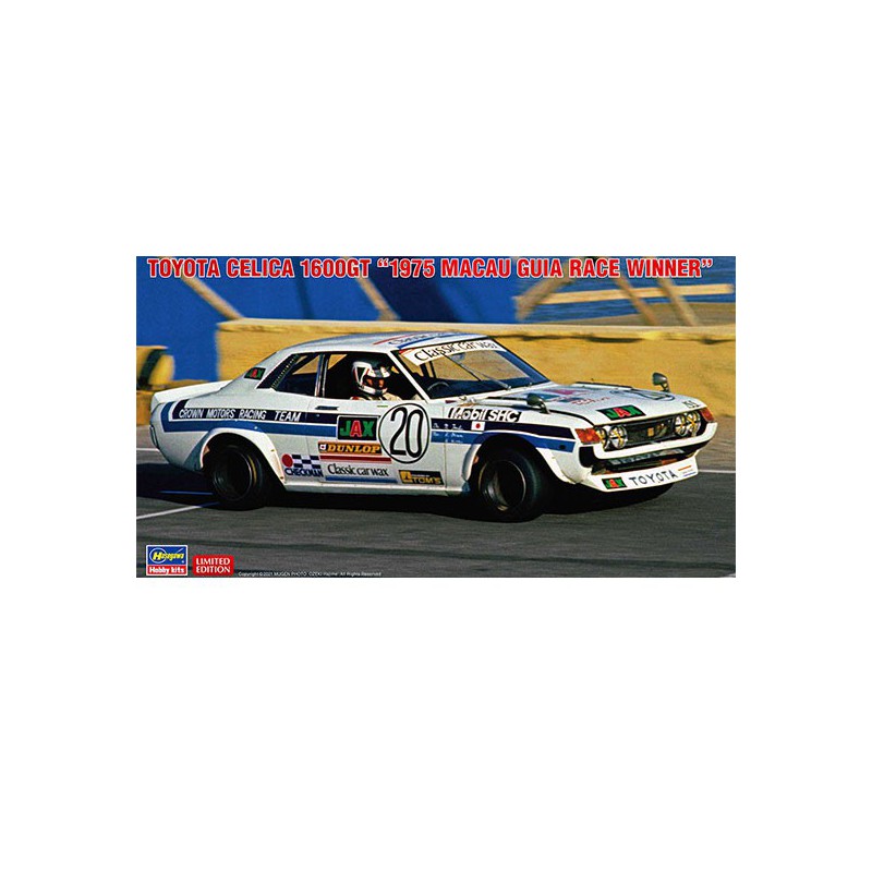 Toyota Celica 1600GT 1/24 Plastikautoabdeckung | Scientific-MHD