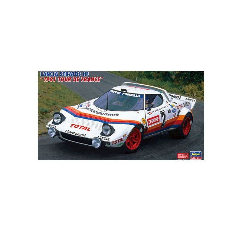 Lancia Stratos 1981 TDF 1/24 Plastikautoabdeckung | Scientific-MHD