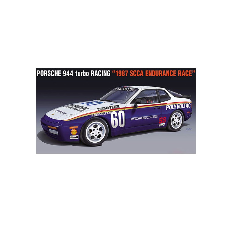 Porsche 944 Turbo Racing 1/24 Plastikautoabdeckung | Scientific-MHD