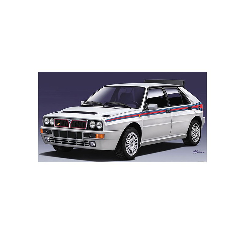 Lancia Delta HF Evo 1/24 Plastikautoabdeckung | Scientific-MHD