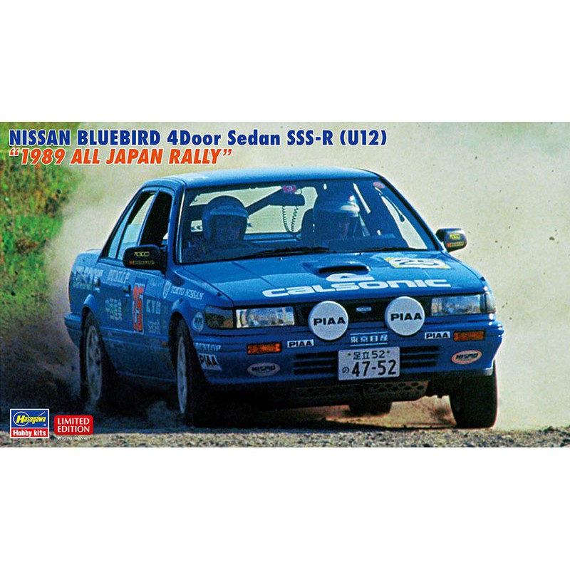 Nissan Bluebird Calsonic Rally 1989 1/24 Plastikautoabdeckung | Scientific-MHD