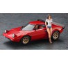 Lancia Stratos HF Stradale Plastikteppich + 1/24 Figur | Scientific-MHD Lancia Stratos HF Stradale Plastikteppich + 1/24 Figur | Scientific-MHD