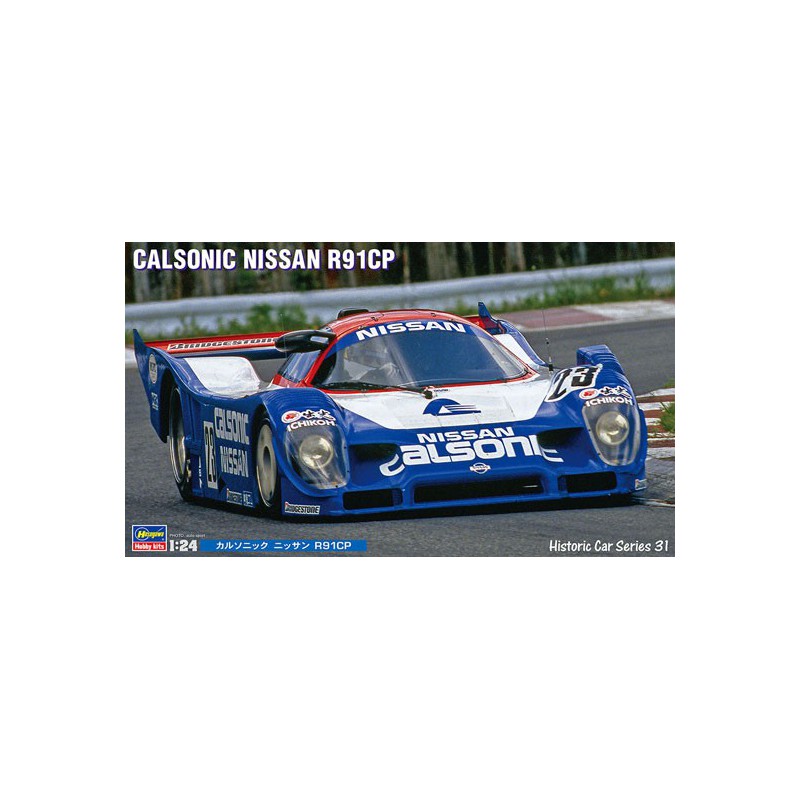 Calsonic Nissan R91CP 1/24 Plastikautoabdeckung | Scientific-MHD