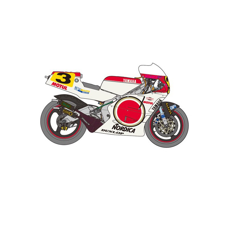Yamaha YZR5001/12 Plastikmotorradmodell | Scientific-MHD