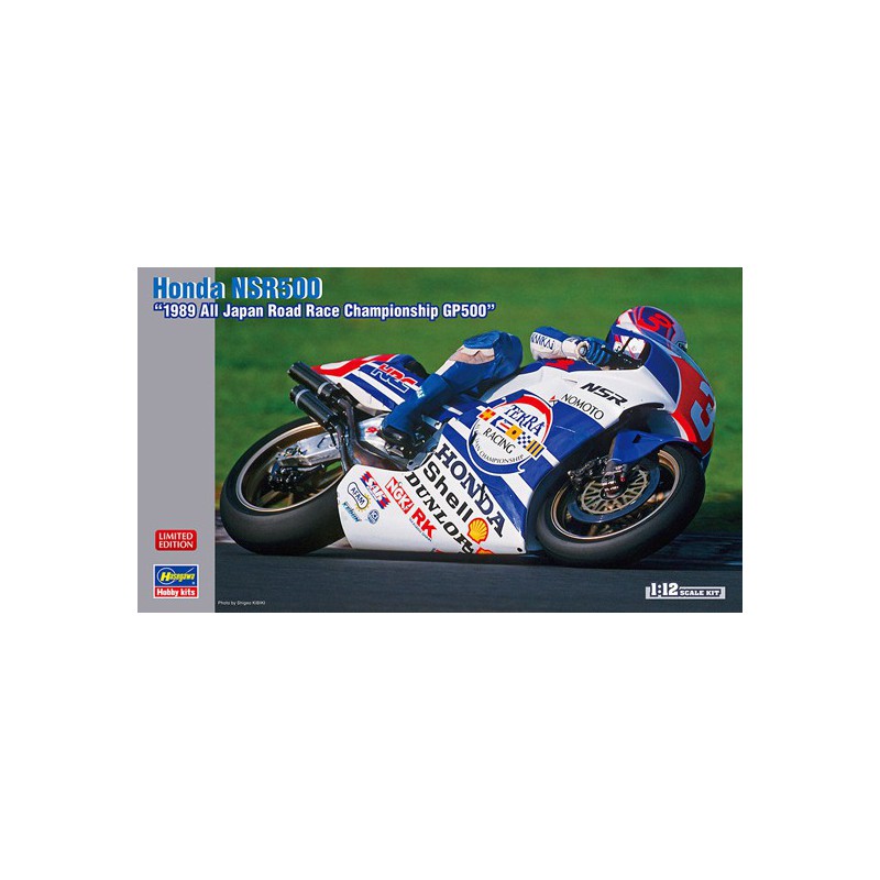 Kunststoffmotorradmodell NSR500 1989 Japan GP 1/12 | Scientific-MHD