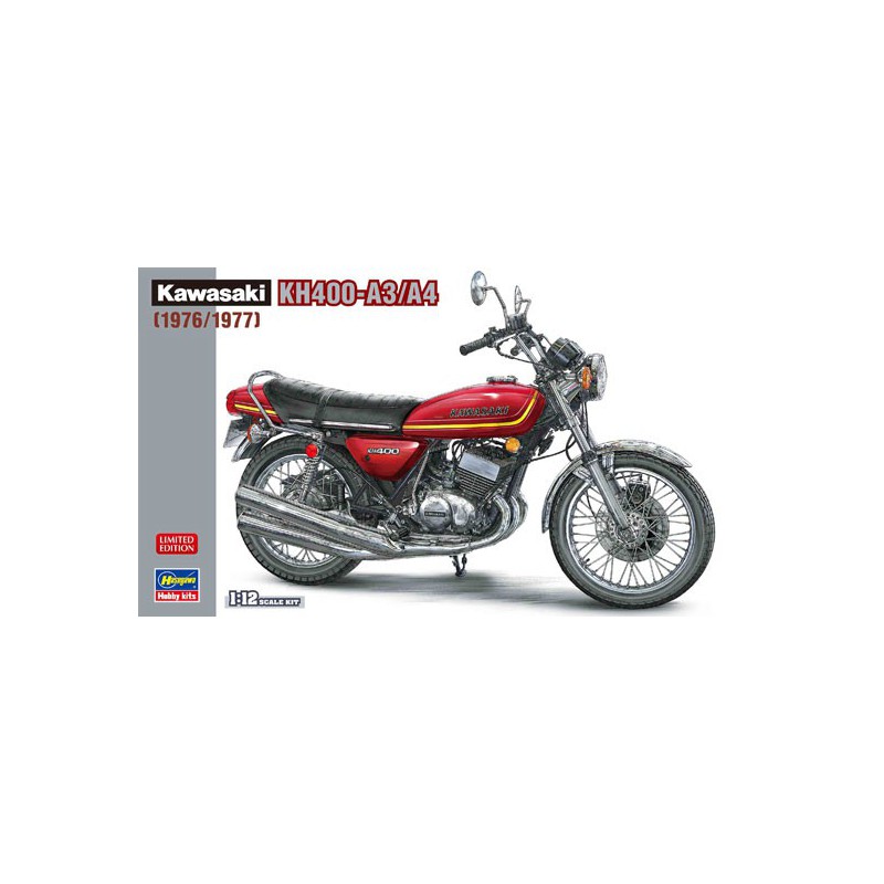 Kawasaki Plastikmodell Kawasaki KH400-A3 / A4 1/12 | Scientific-MHD