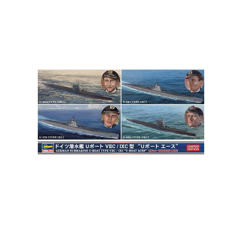 Uboat VIIC/IXC 1/700 Plastikbootmodell | Scientific-MHD