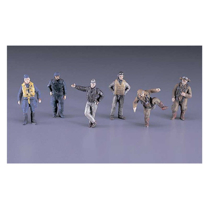 X72-9 Plastikflugzeugmodell WWII-Piloten 1/72 eingestellt | Scientific-MHD