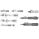 Russische Flugzeugwaffen 1/72 Plastikflugzeugmodell gesetzt | Scientific-MHD Russische Flugzeugwaffen 1/72 Plastikflugzeugmodell gesetzt | Scientific-MHD