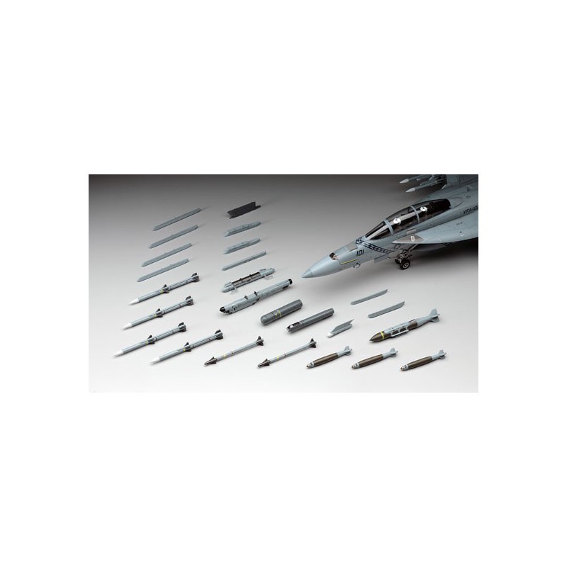 X48-17 Kunststoffflugzeugmodell US-Flugzeugwaffen e | Scientific-MHD