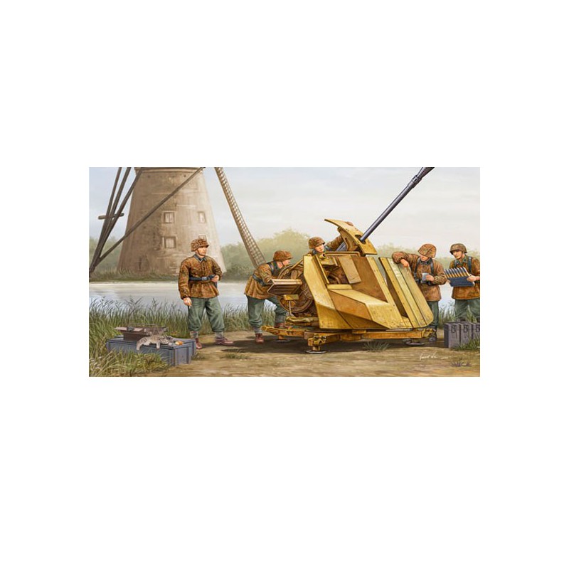 Deutsches Kunststofftankmodell 3.7cm Flak 43 | Scientific-MHD