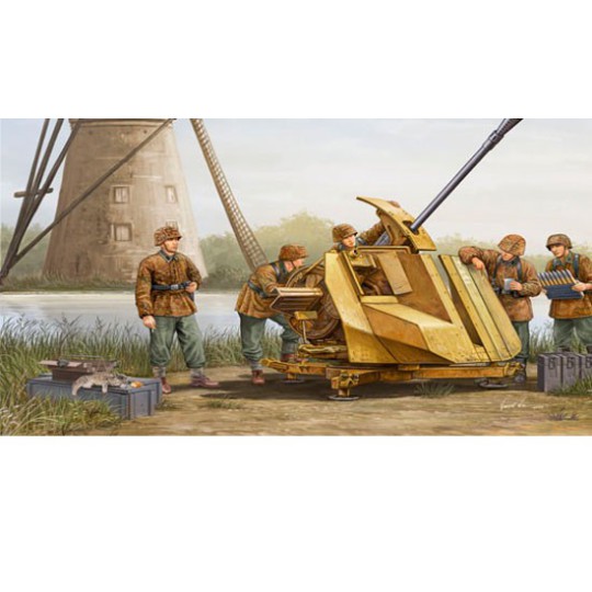 Deutsches Kunststofftankmodell 3.7cm Flak 43 | Scientific-MHD
