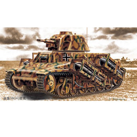 Kunststofftankmodell Frankreich 39 (h) Tank SA 38 | Scientific-MHD