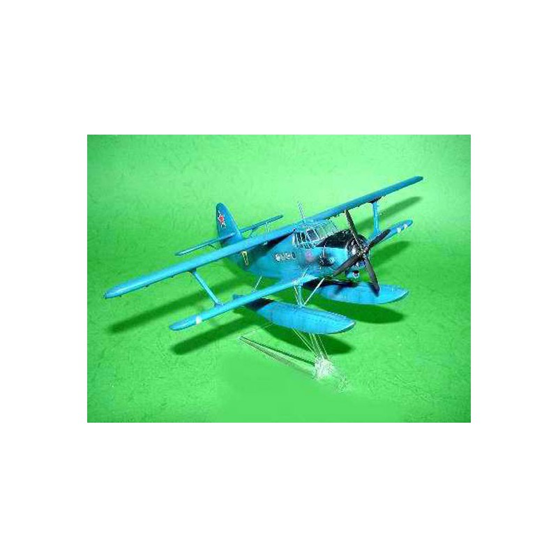 Antonov AN-2V Colt auf Float Plastikebene Modellmodell | Scientific-MHD