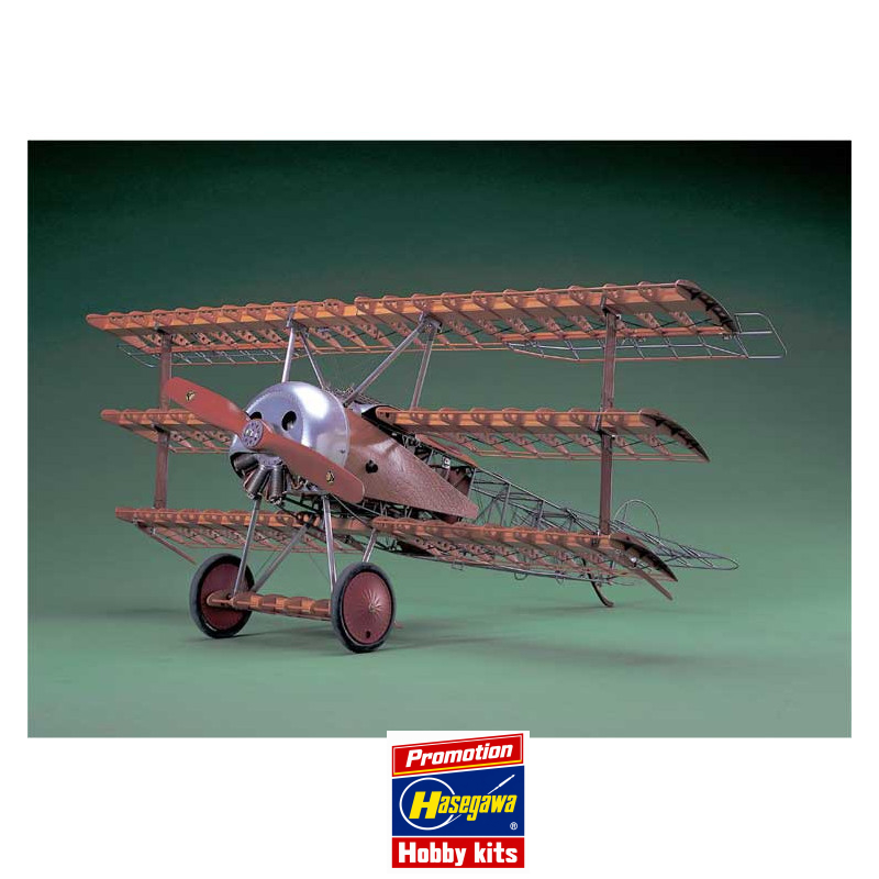 Holzflugzeugmodell Fokker Dr.1 Bois1/8 | Scientific-MHD