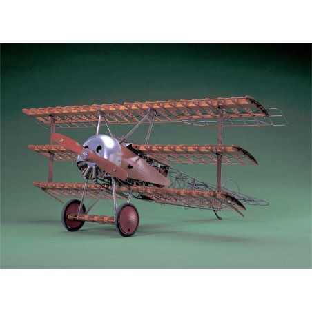 Holzflugzeugmodell Fokker Dr.1 Bois1/8 | Scientific-MHD