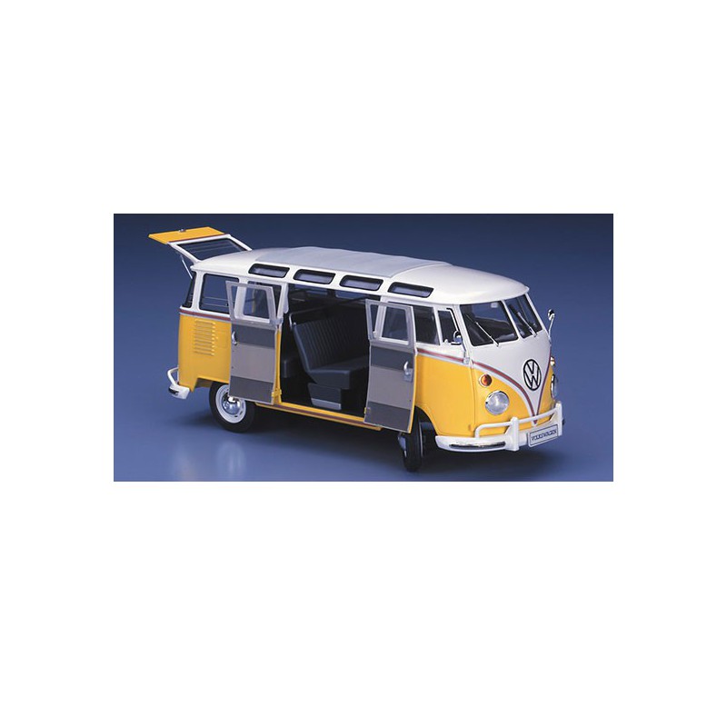 Volks Plastikautomodell. Bus 1963 Vollinterner Innenraum | Scientific-MHD