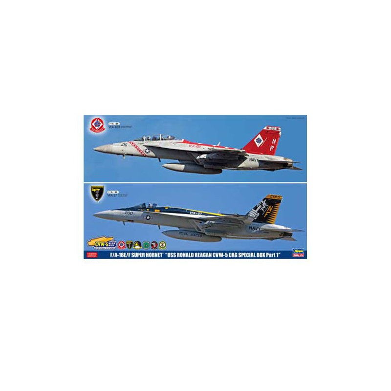 Kunststoffebene Modell F/A-18E USS R. Reagan 1/72 | Scientific-MHD