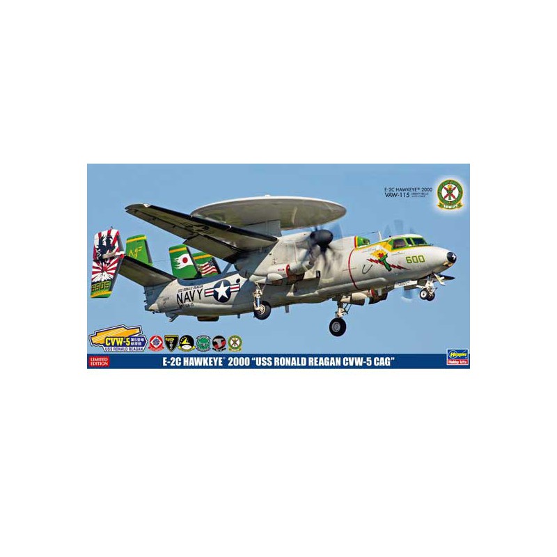 Kunststoffebene Modell E-2C USS R. Reagan 1/72 | Scientific-MHD