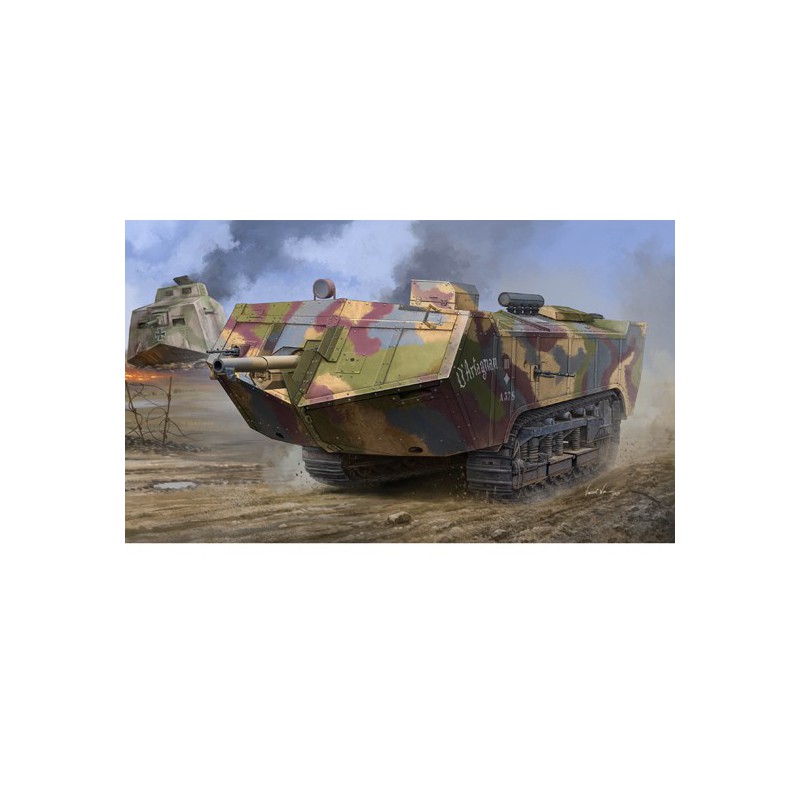 Saint Chamond spät 1/35 Plastikmodell für Kunststoff | Scientific-MHD